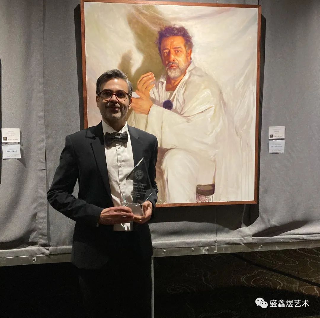《假面舞会》夺得美国肖像画大赛最高奖项——德雷珀大奖！